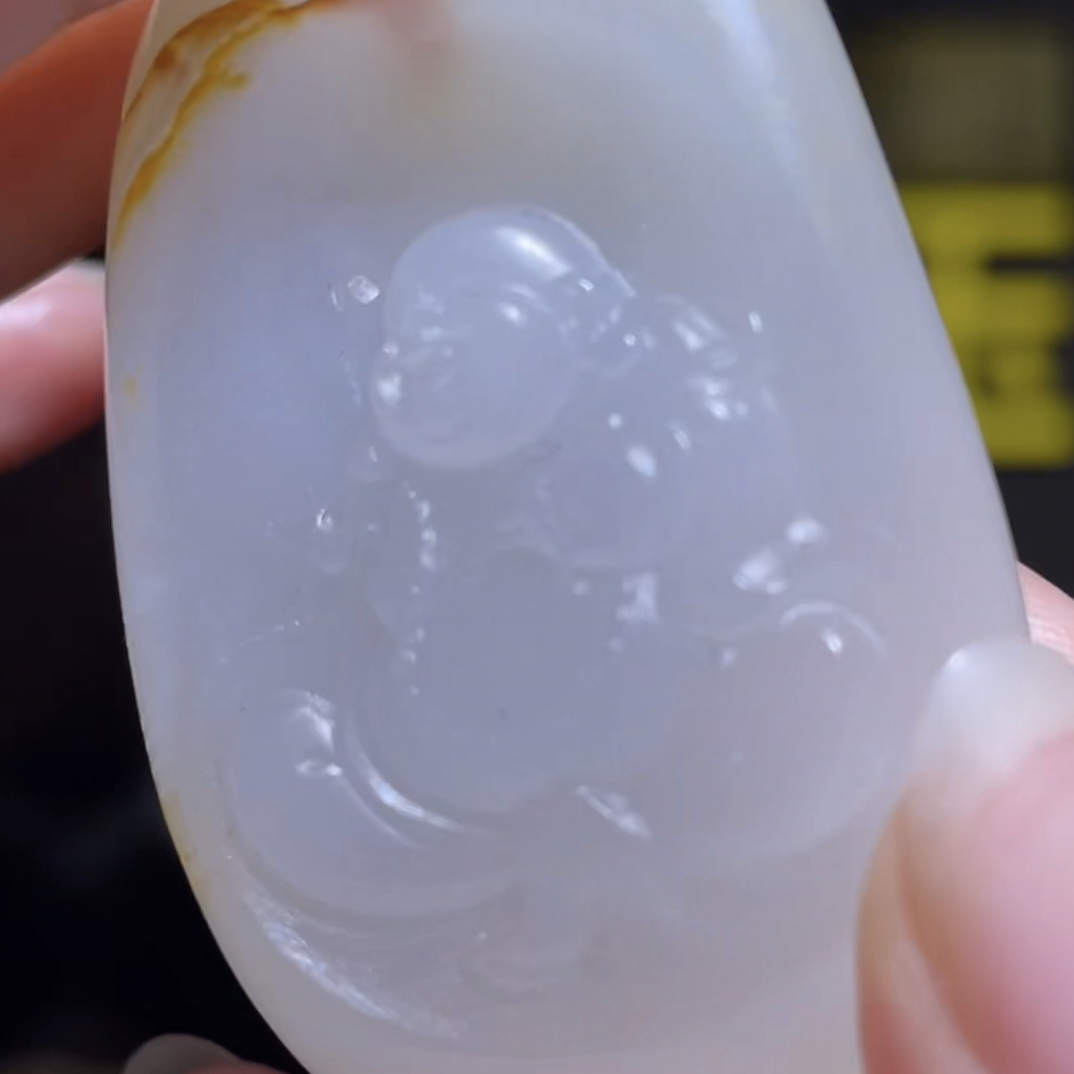 手把件货玉石把玩件文玩摆件D2