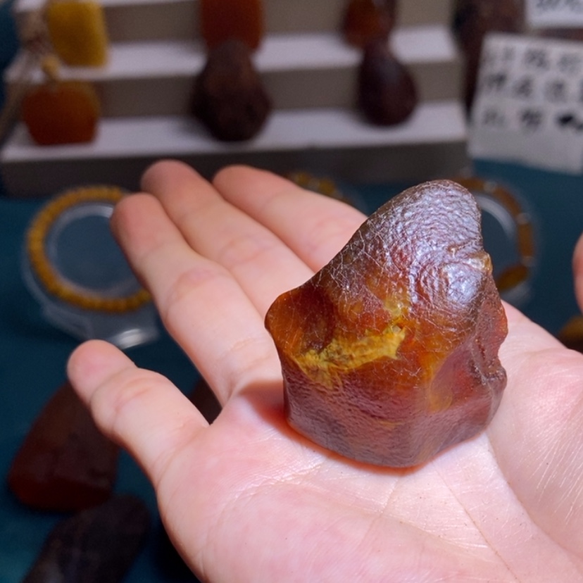 【闪购商品】未镶嵌琥珀珠宝奇石31