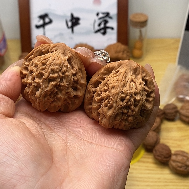 吊坠文玩核桃楊*華望月42