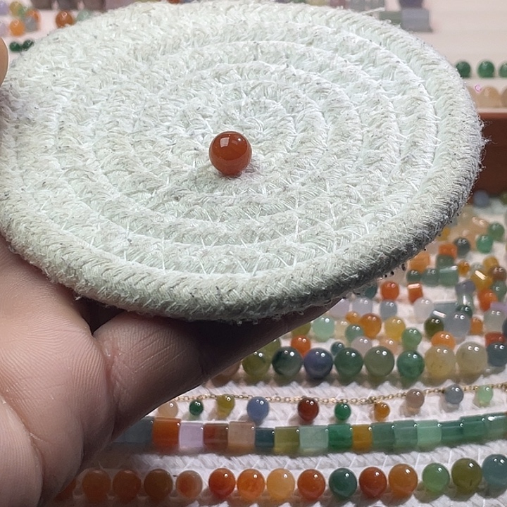 翡翠散珠未镶嵌定制翡翠卡9.2