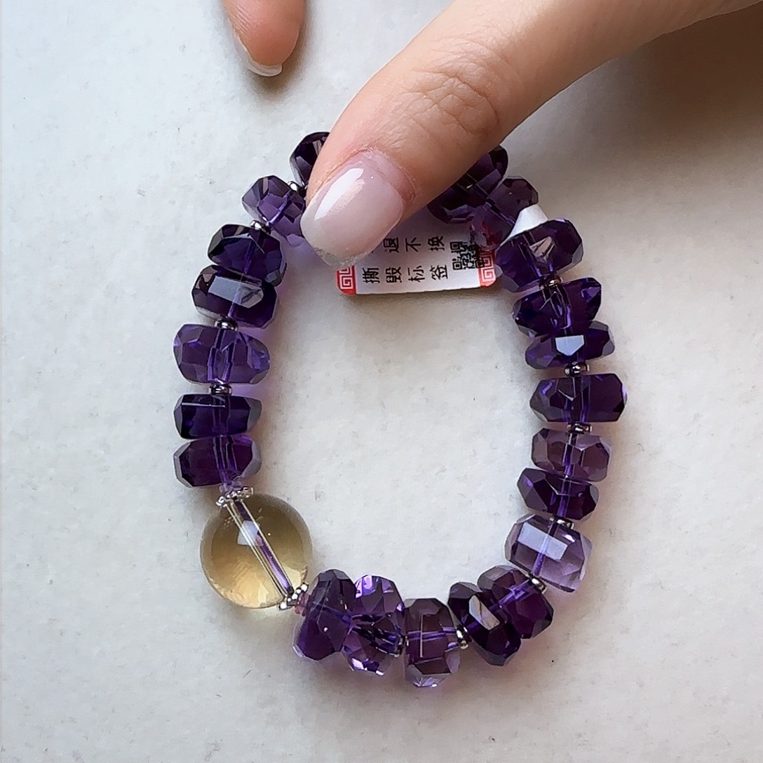 水晶手链未镶嵌二*头大气上档次