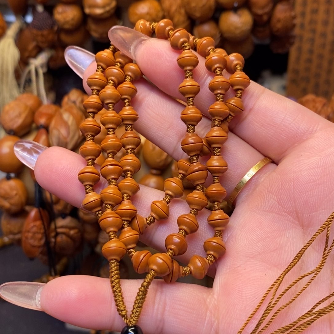 橄榄核手串/手链金饭碗