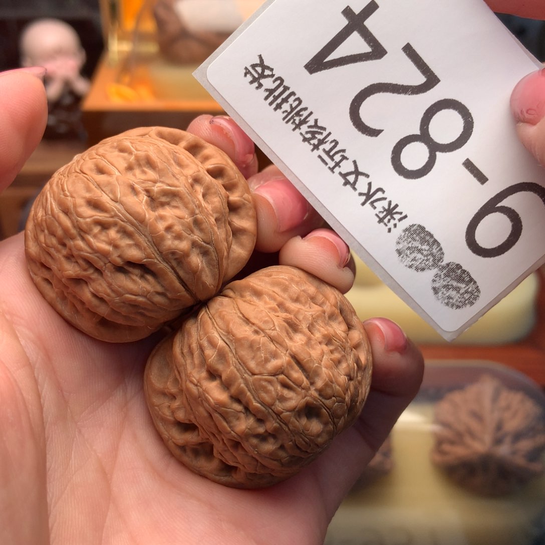 文玩核桃把件37铁锤