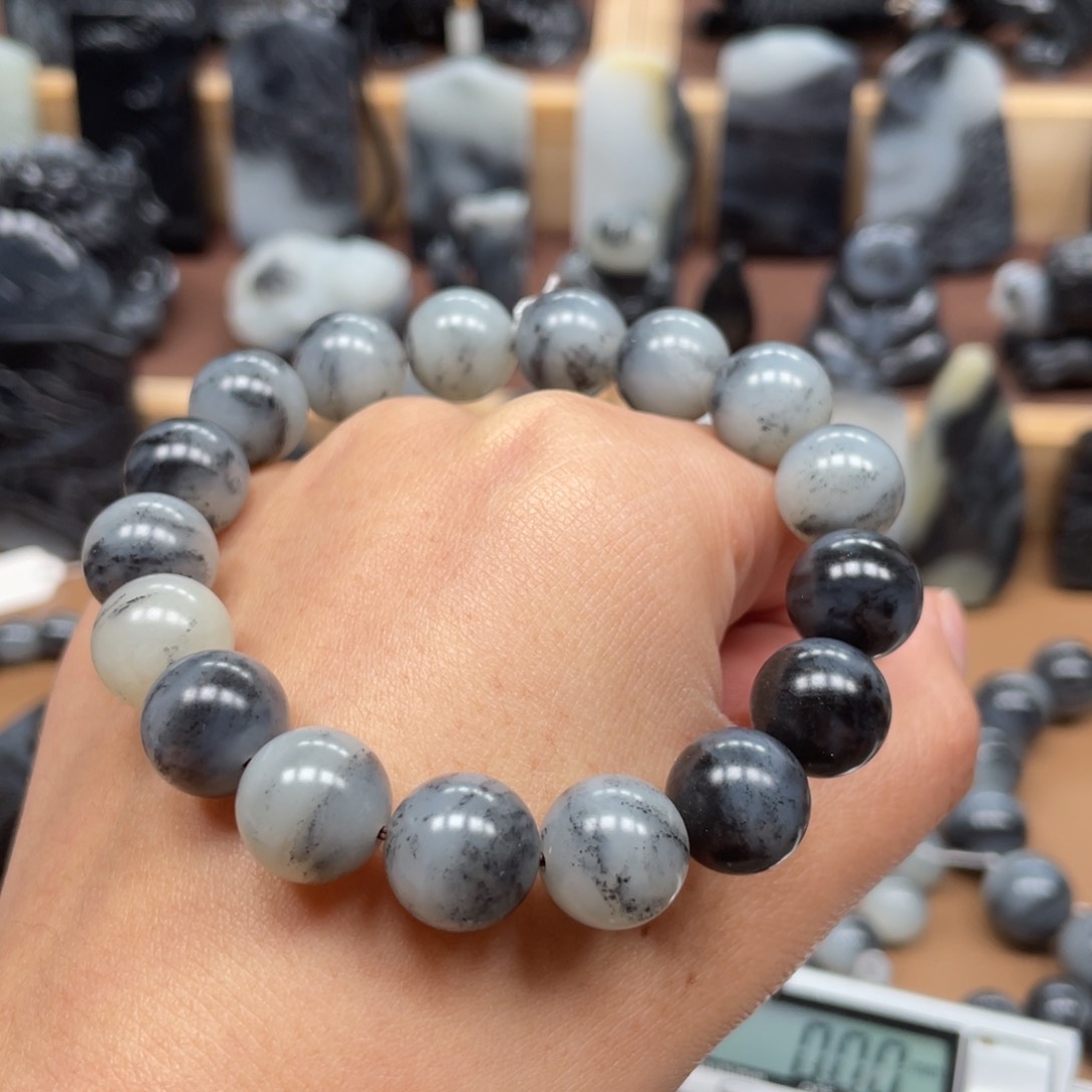 和田玉手链未镶嵌