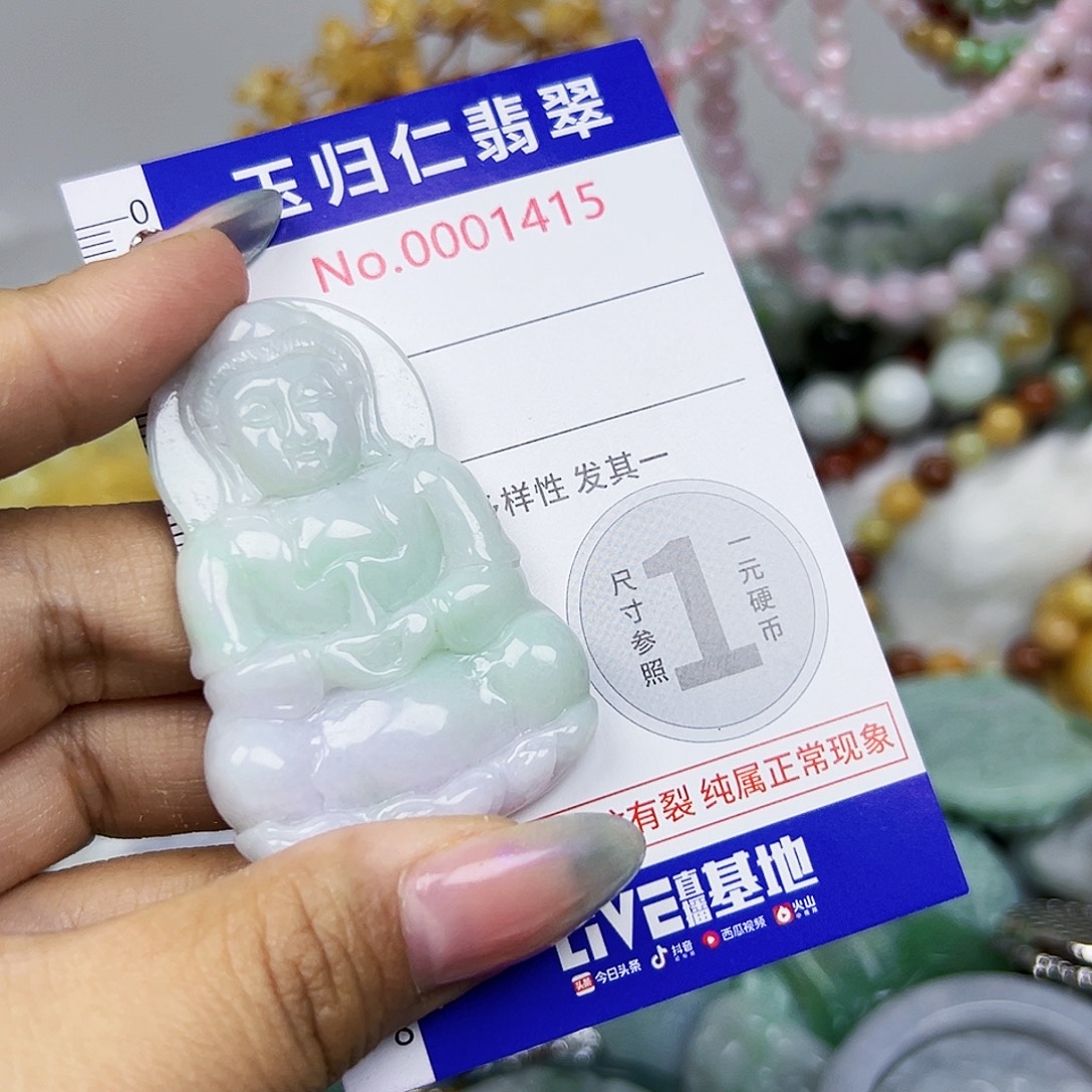 翡翠未镶嵌颈饰111