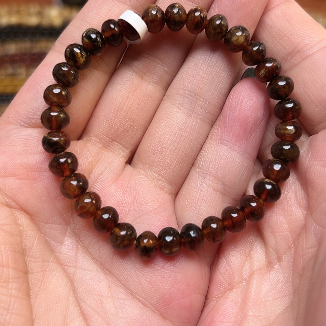 琥珀未镶嵌裸石抚顺琥珀10119七