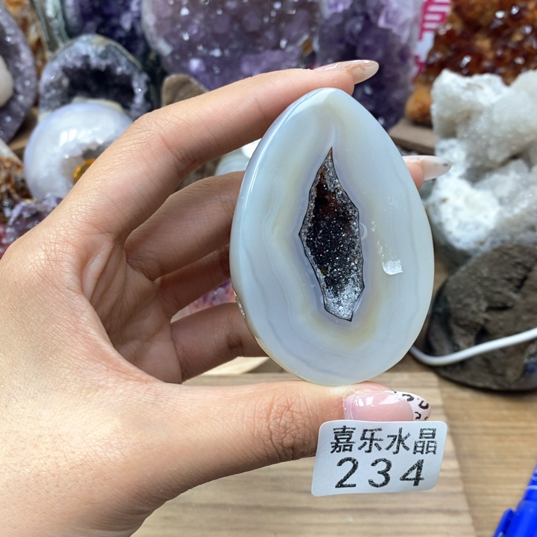 未镶嵌珠宝半成品水晶234