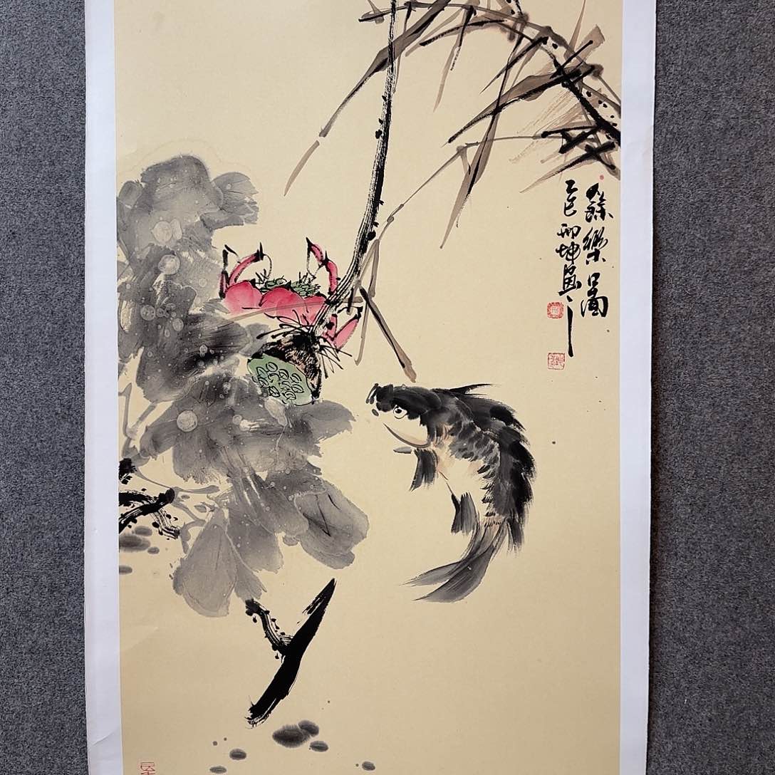 国画邢坤老师手绘作品