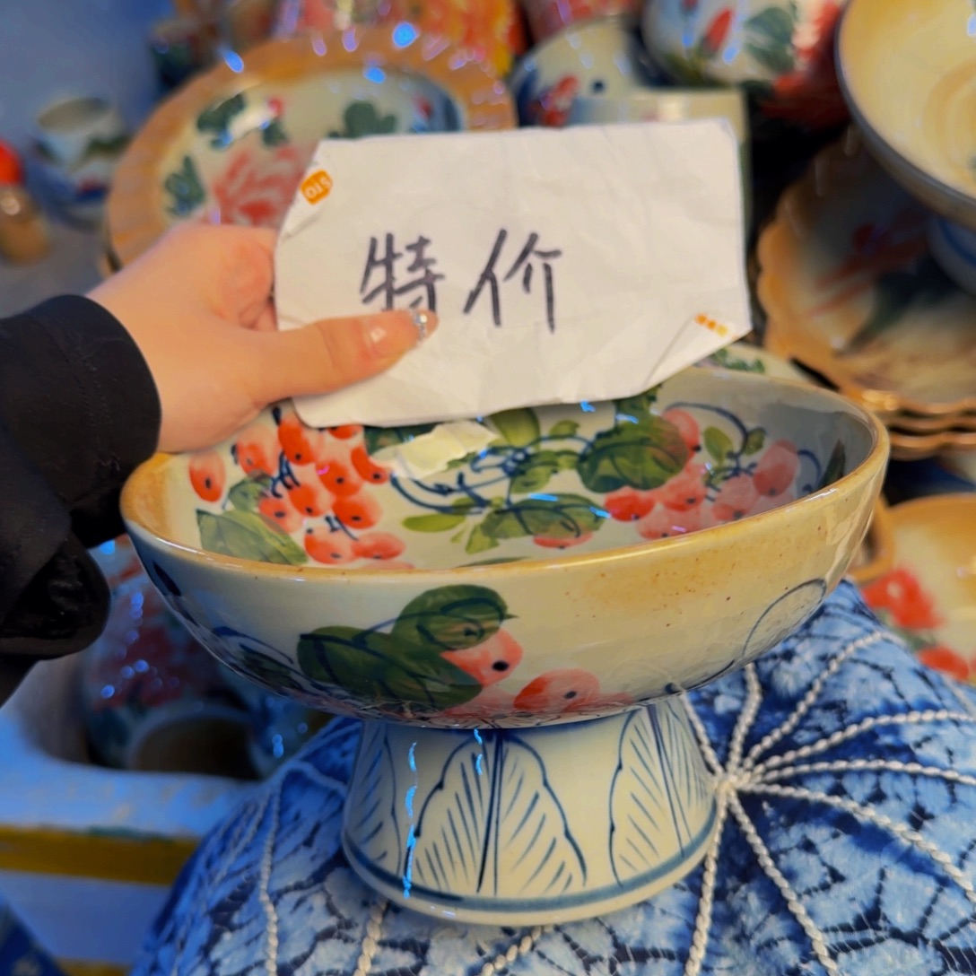 瓷片景德镇陶瓷手工手绘