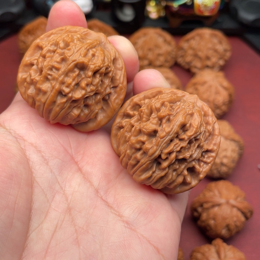 文玩核桃把件全品无修40四座楼