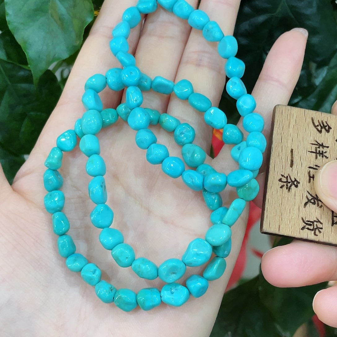 绿松石手串未镶嵌