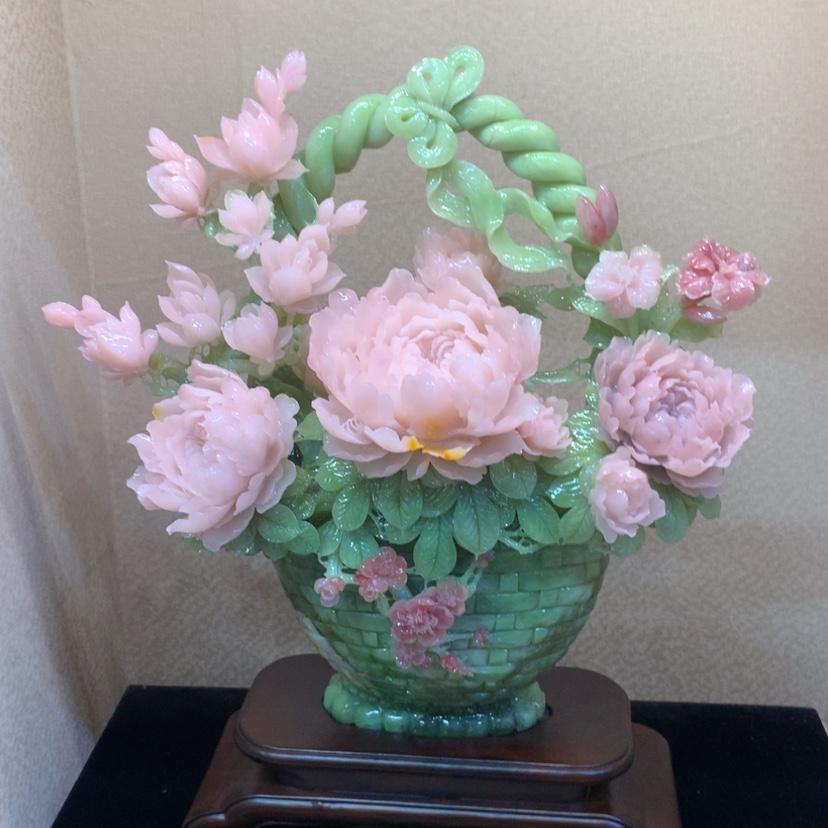 【闪购商品】未镶嵌蛇纹石玉摆件覆膜