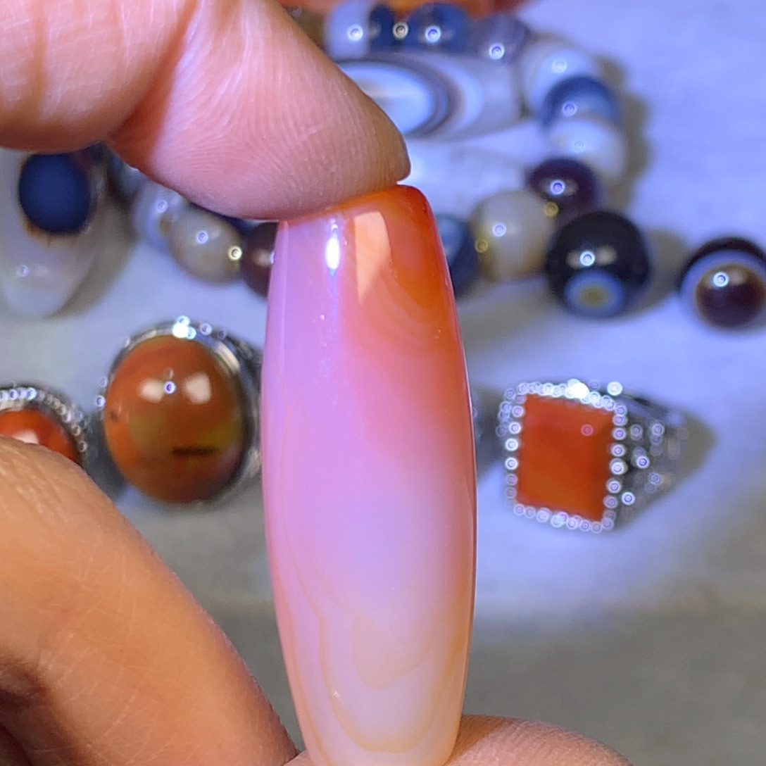 玛瑙/玉髓未镶嵌颈饰