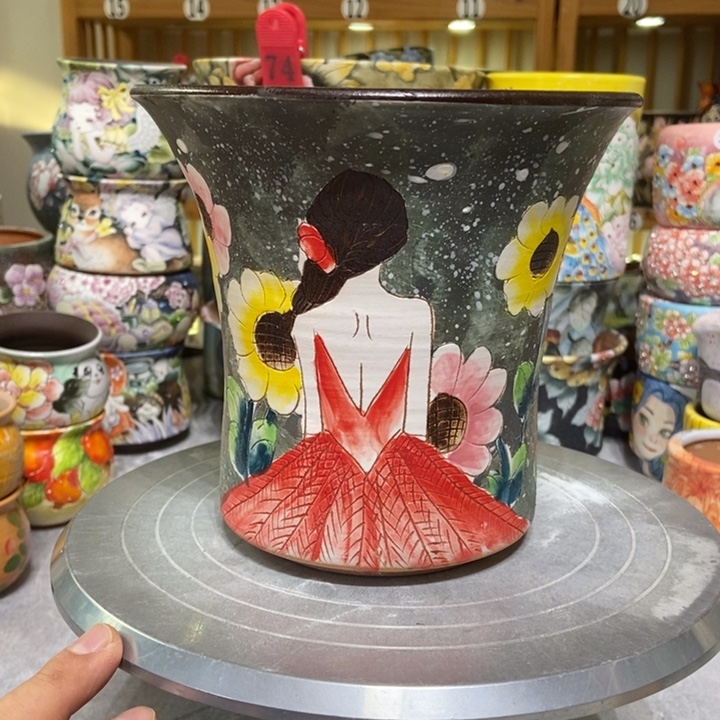 景德镇艺术手绘作品