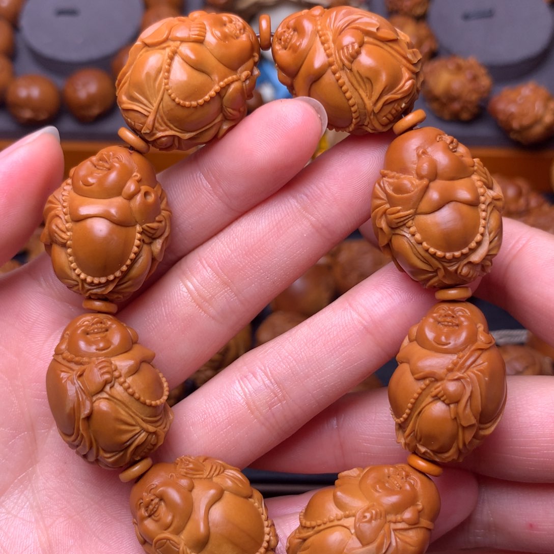 橄榄核手串/手链弥勒