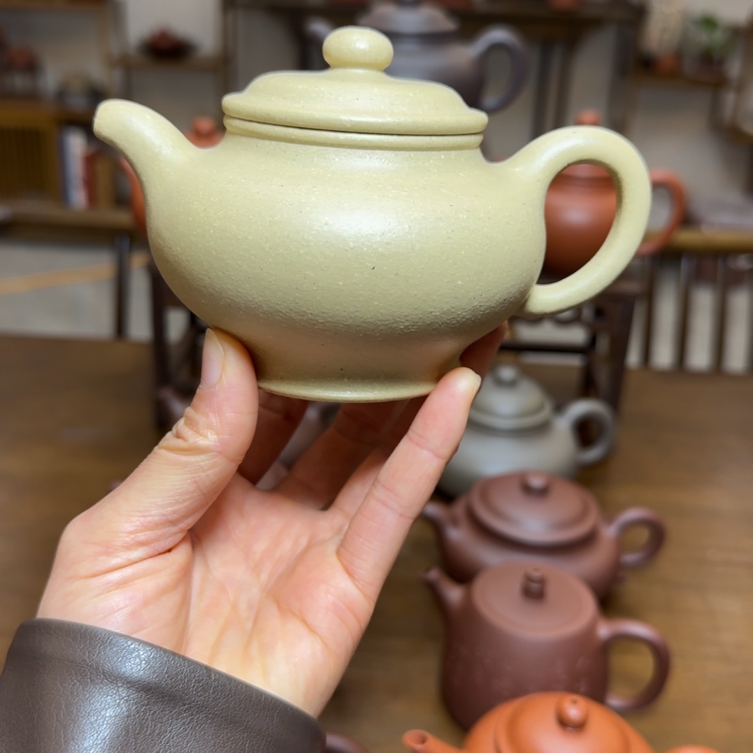 全手工掇只本山绿泥230cc