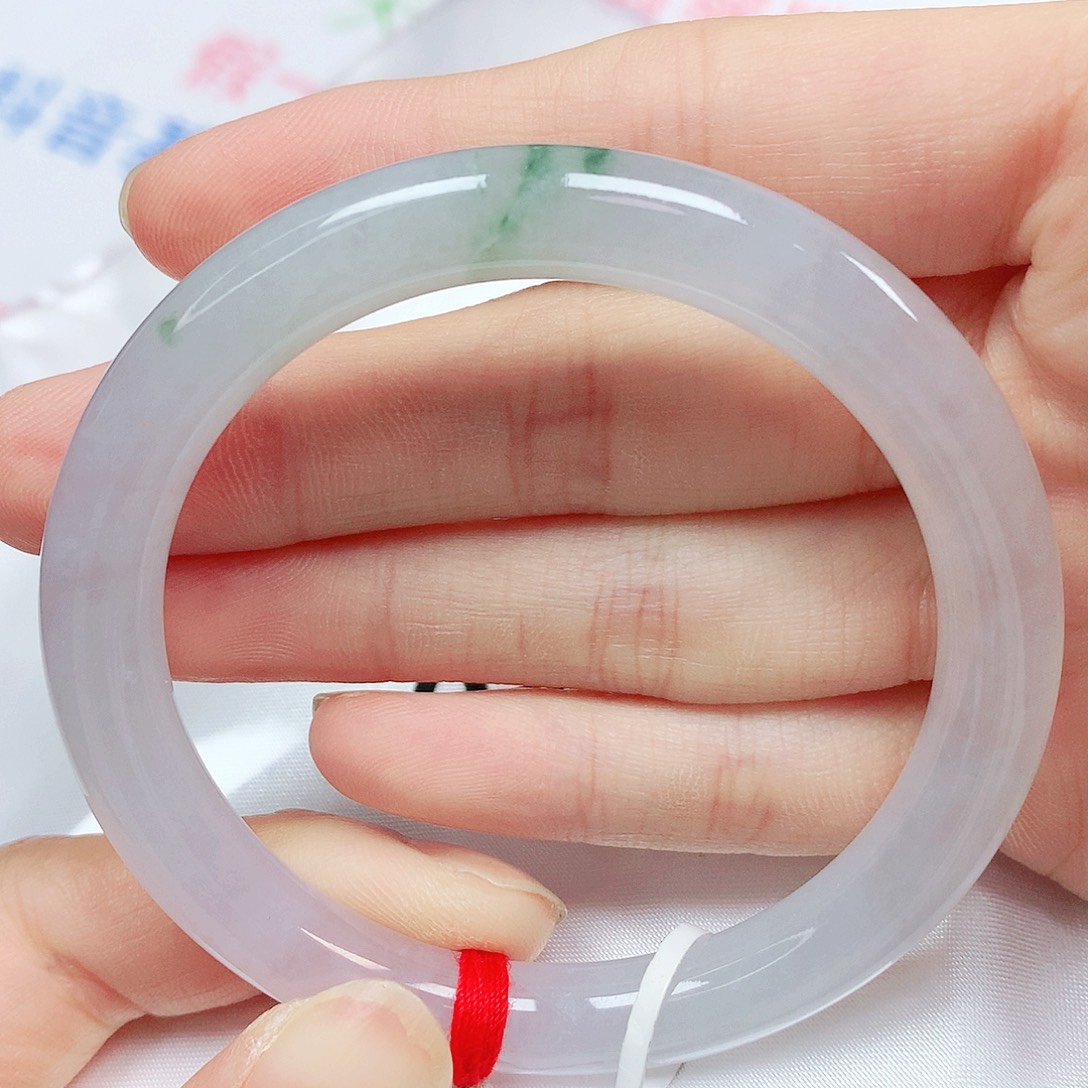 翡翠未镶嵌手镯翡翠手镯52圆