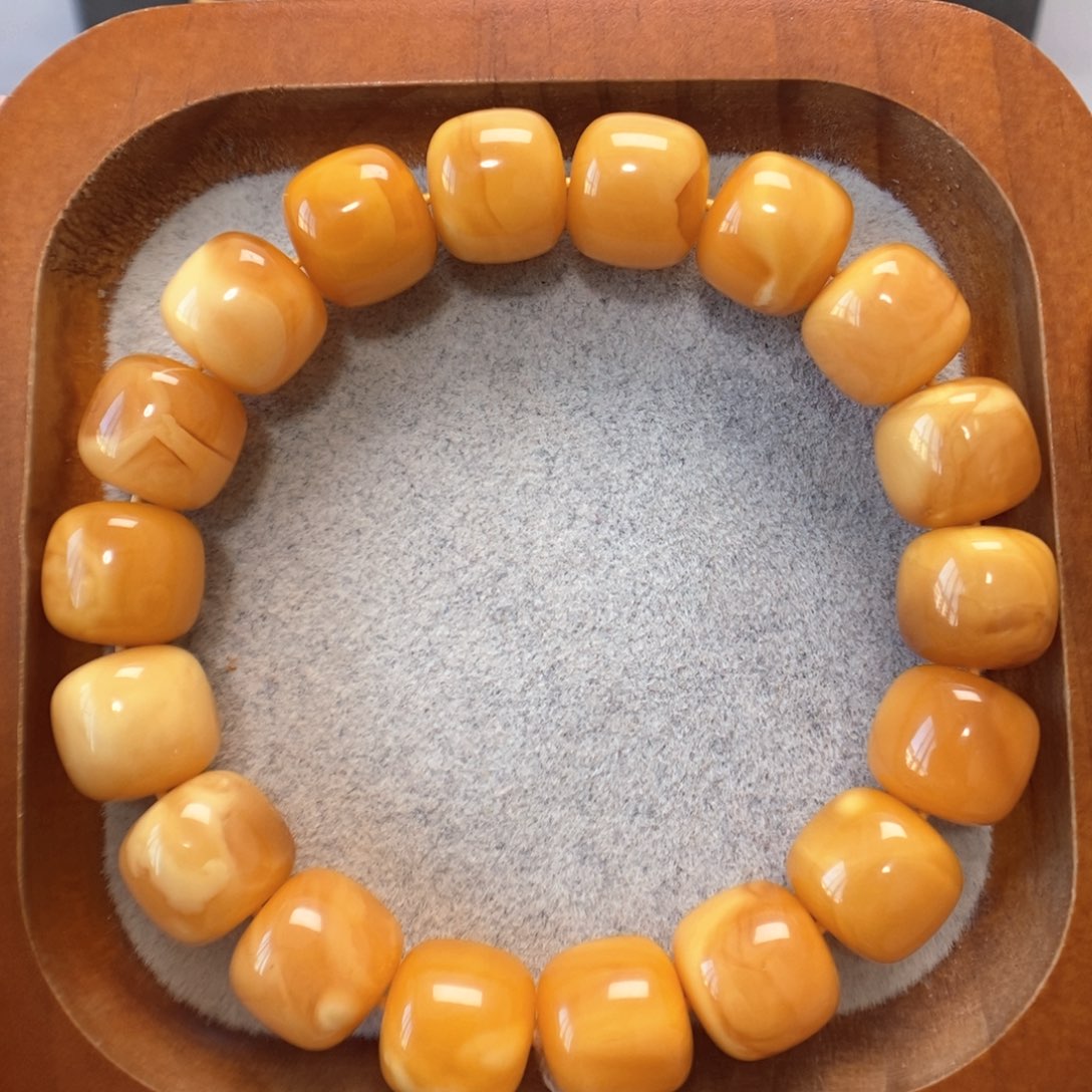 蜜蜡未镶嵌手串蜜蜡
