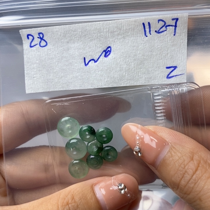 十***日定制翡翠未镶嵌不退