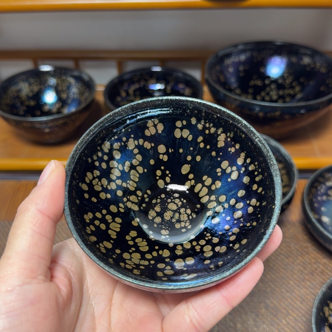 茶盏至*建盏手工制作主人杯茶杯