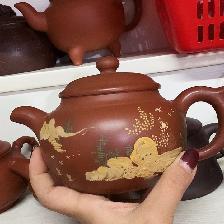 全手工制作宜兴紫砂壶
