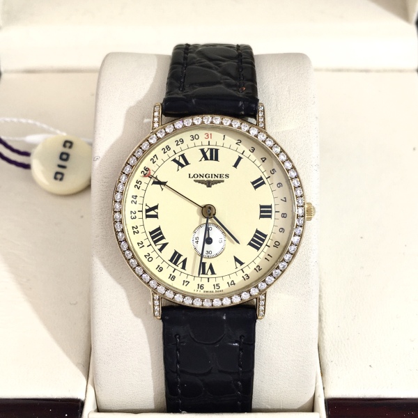 浪琴/石英表/95新/表径33.5/S442250210003/250305SS0031