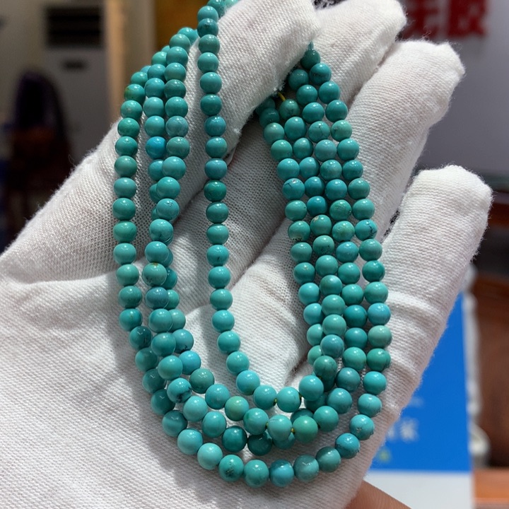 绿松石长链未镶嵌