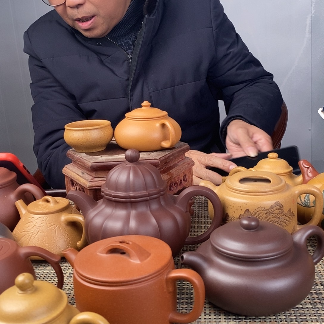 道***然紫砂茶壶宜兴紫砂壶茶壶老丁山紫砂