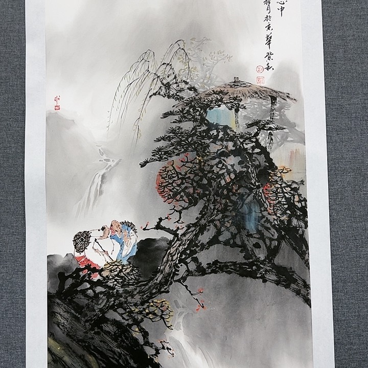 国画书画作品多次