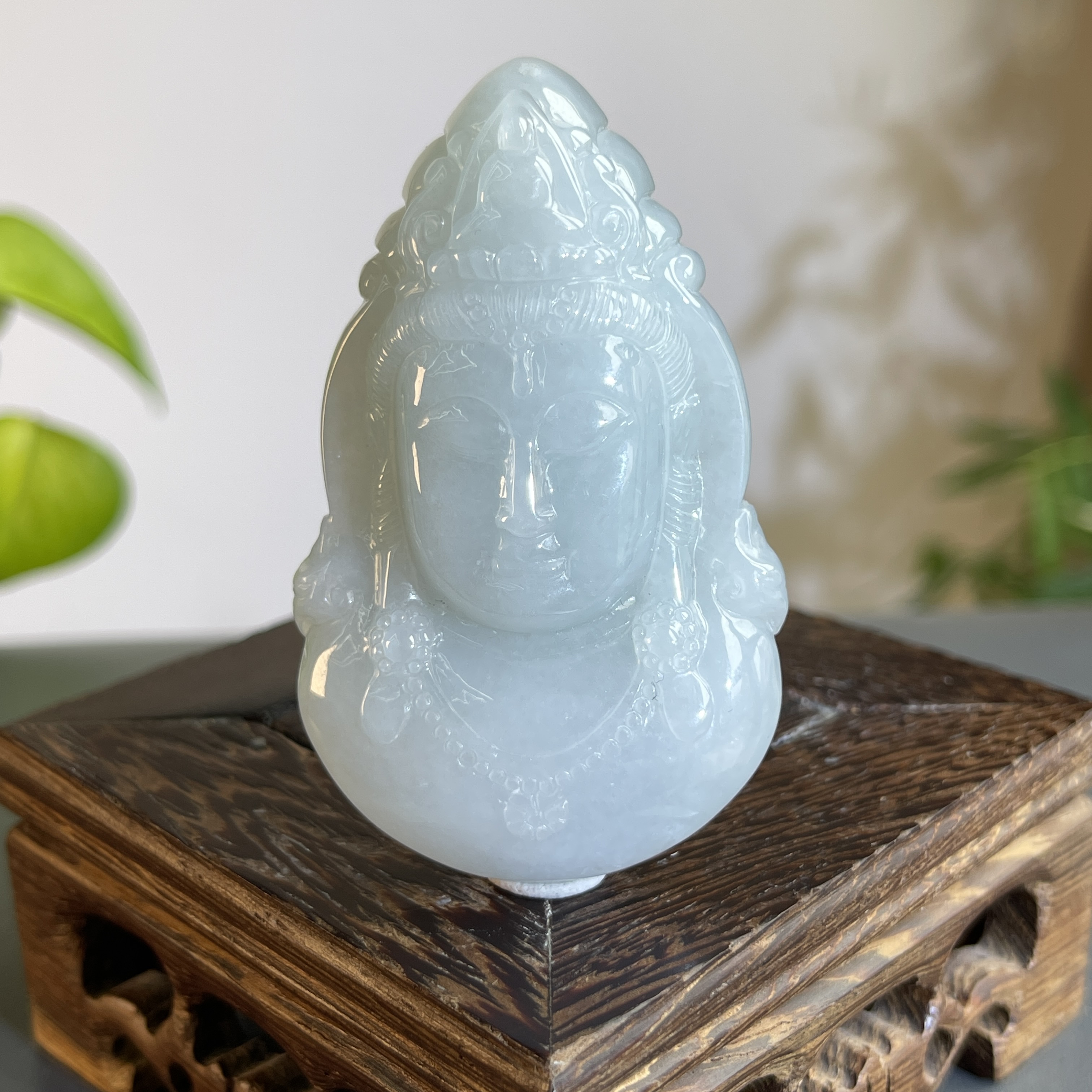 JCB20-79   天然缅甸A货翡翠   出人头地