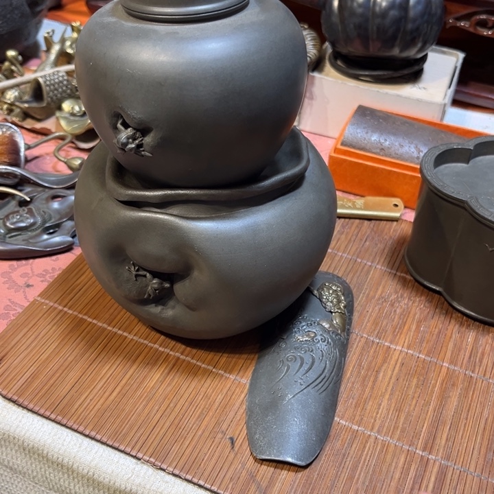 徽***号锡中古工艺品摆件