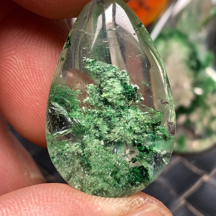 水晶颈饰未镶嵌水晶挂坠