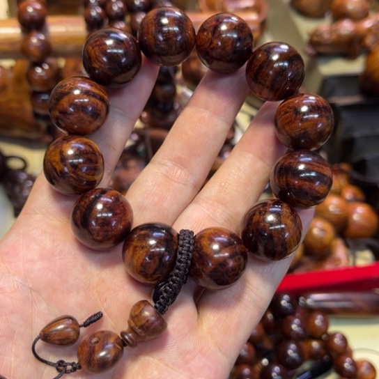 黄花梨/降香黄檀手串/手链黄花梨