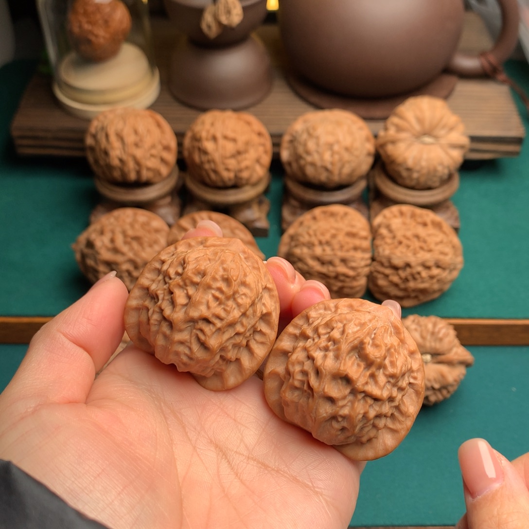 吊坠文玩核桃全品瓷娃娃37➕