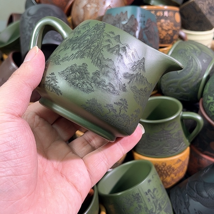 茶杯紫砂全手工紫砂主人杯
