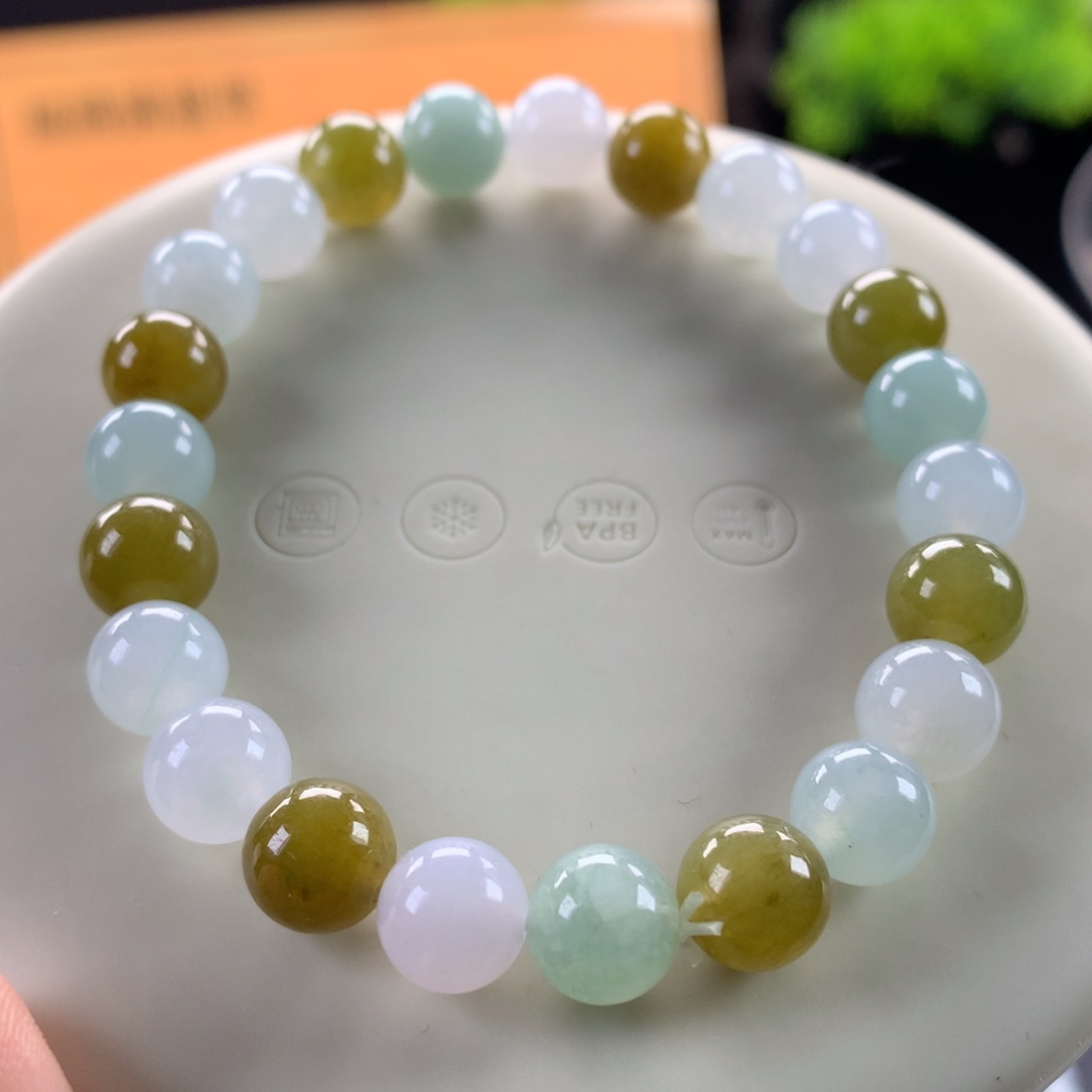 翡翠未镶嵌手链卡8