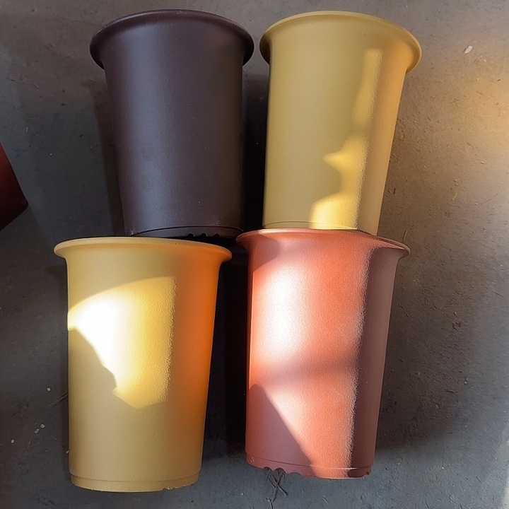 15×19四只手工小桶盆    