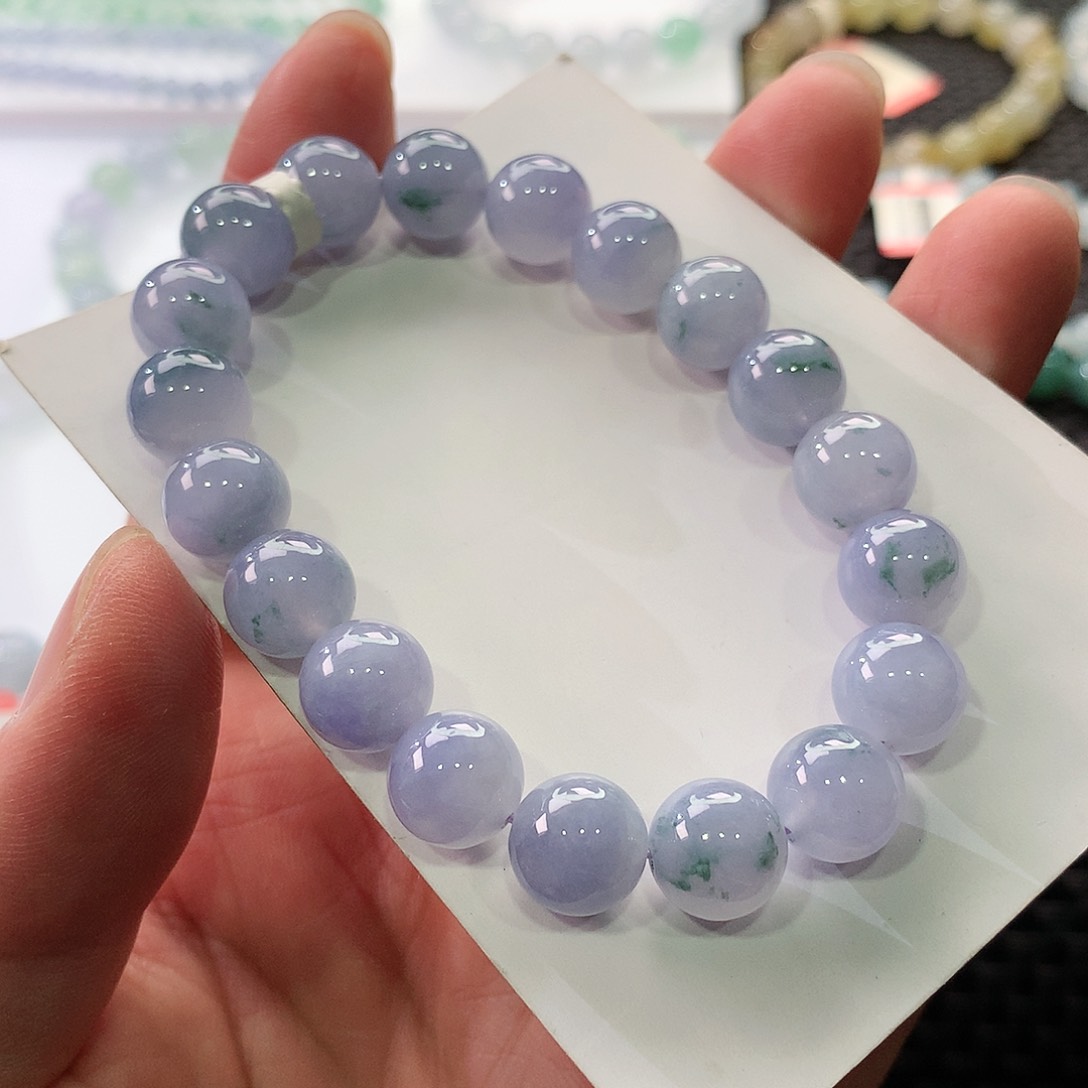 翡翠手链未镶嵌听*翡翠