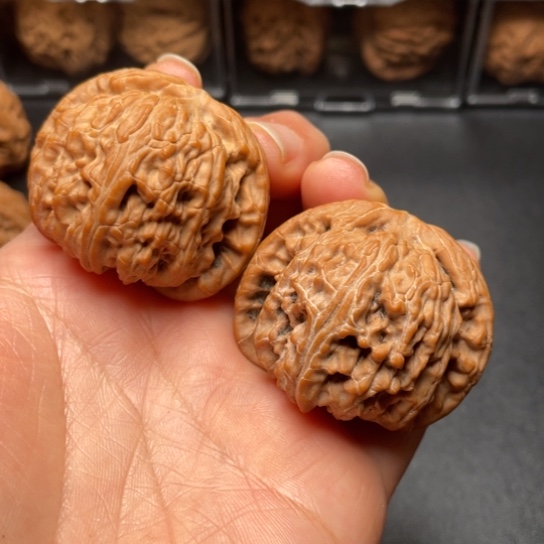 【闪购商品】把件文玩核桃球白………