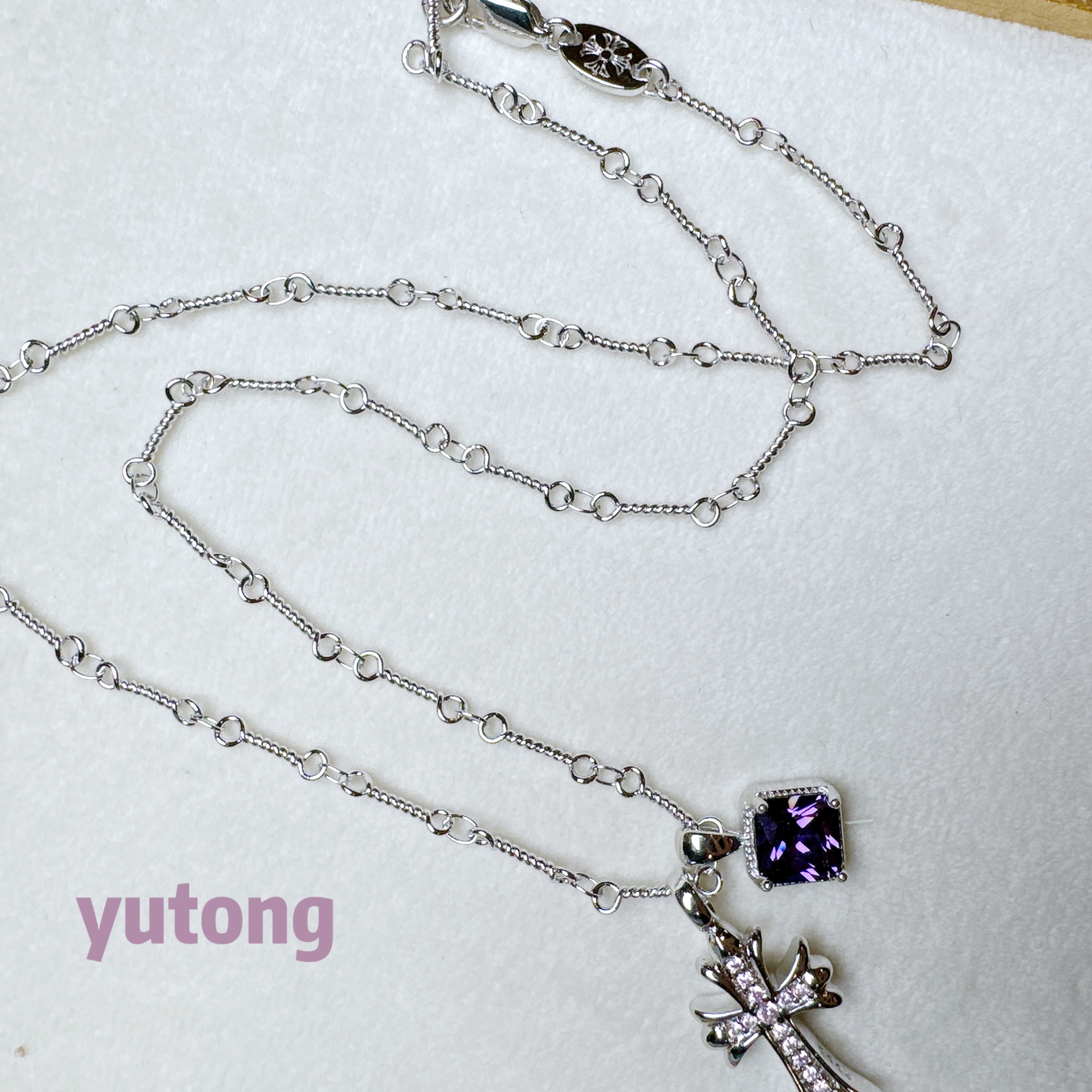 铜合金项链 【雨桐轻奢饰品】设计款项链YT00250