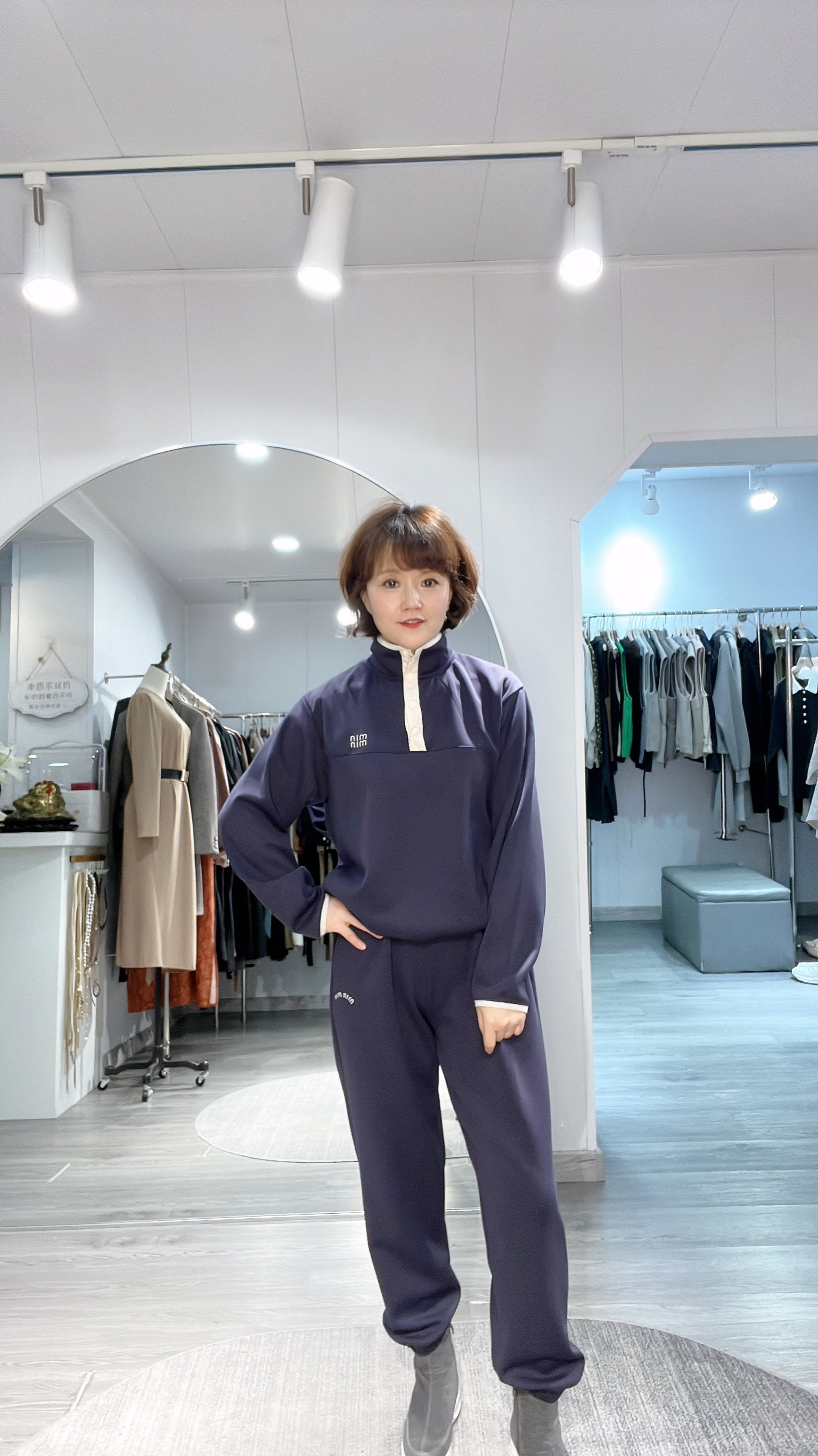 薄款高弹舒服运动服套装