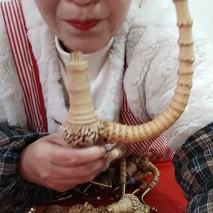 竹类织金吴哥手工艺品