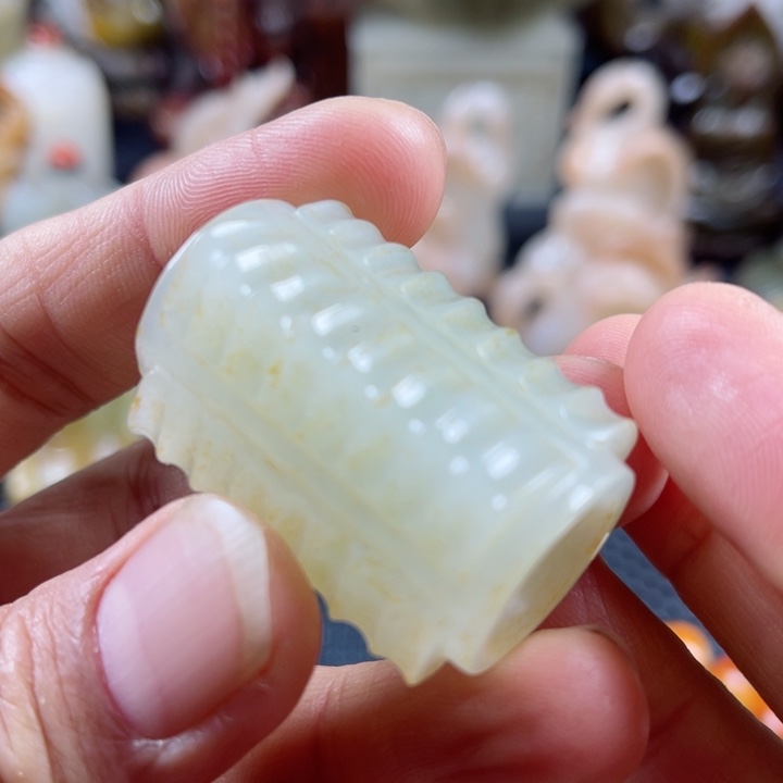 和田玉颈饰未镶嵌点*斋