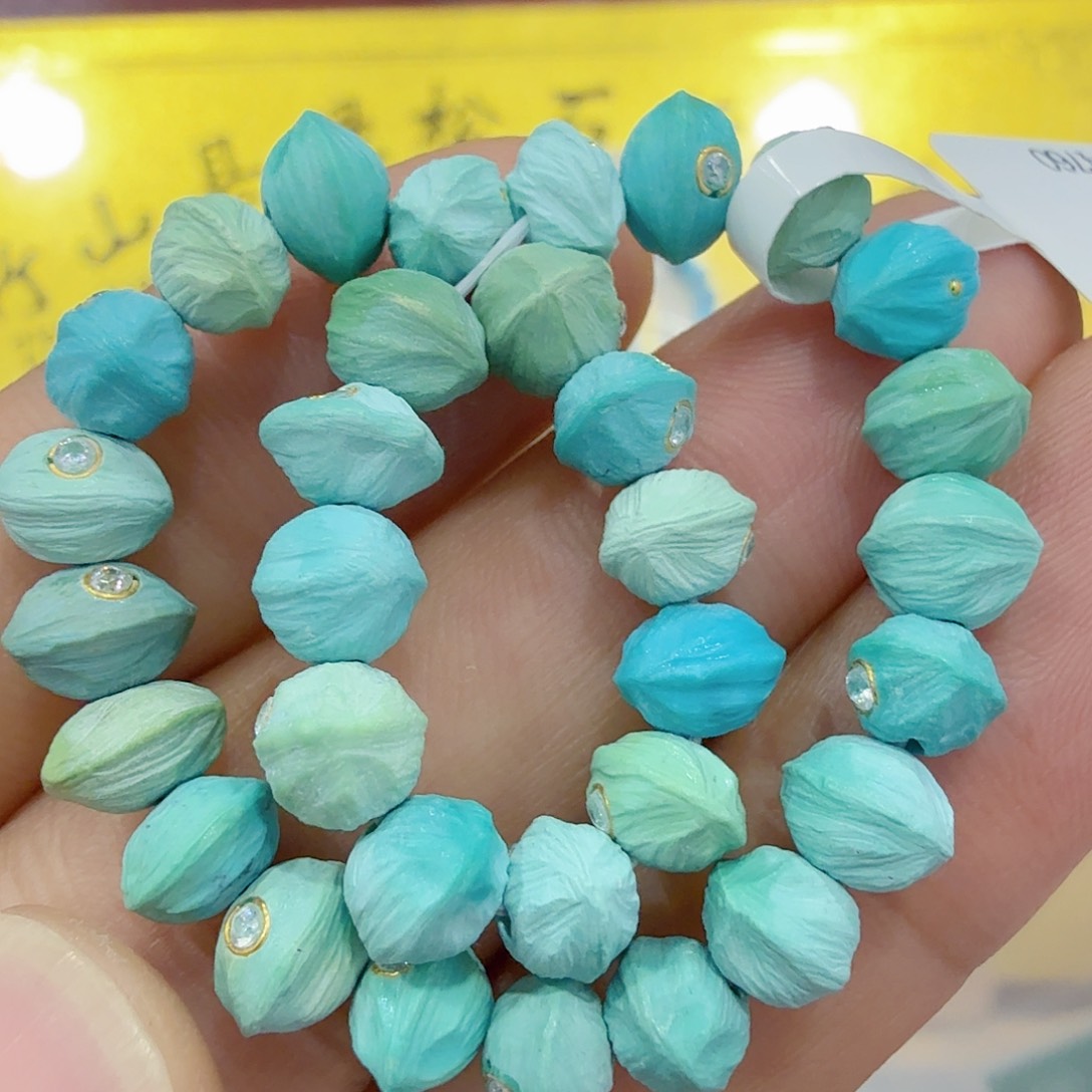 绿松石未镶嵌配饰