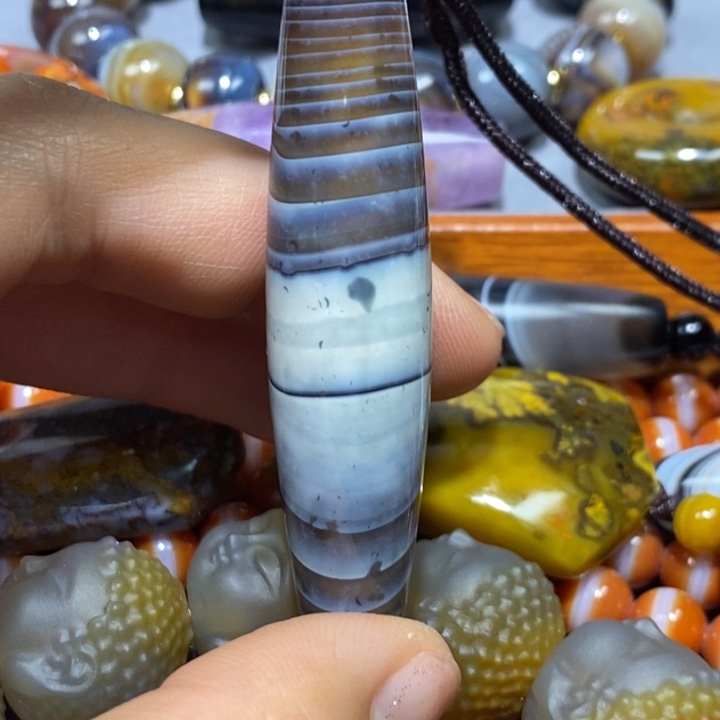 玛瑙/玉髓未镶嵌颈饰