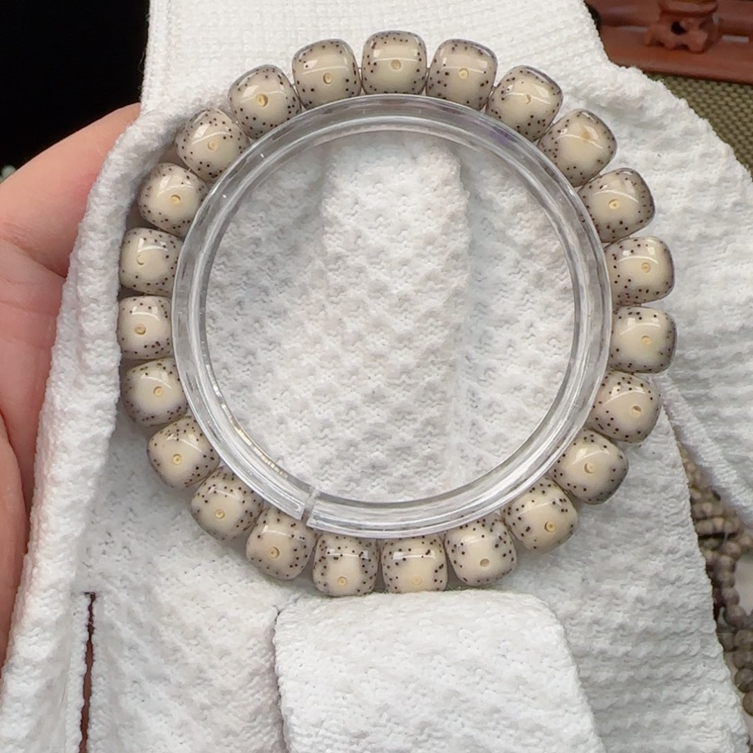 星月菩提手串白冰糖月朗星稀10*9