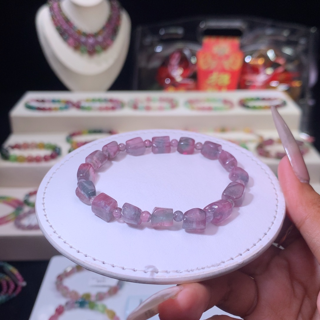 碧玺手链未镶嵌碧玺