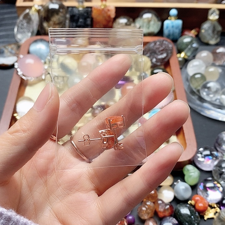 未镶嵌手链水晶藍****.