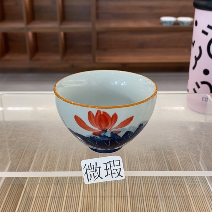 釉下老陶泥手工绘制