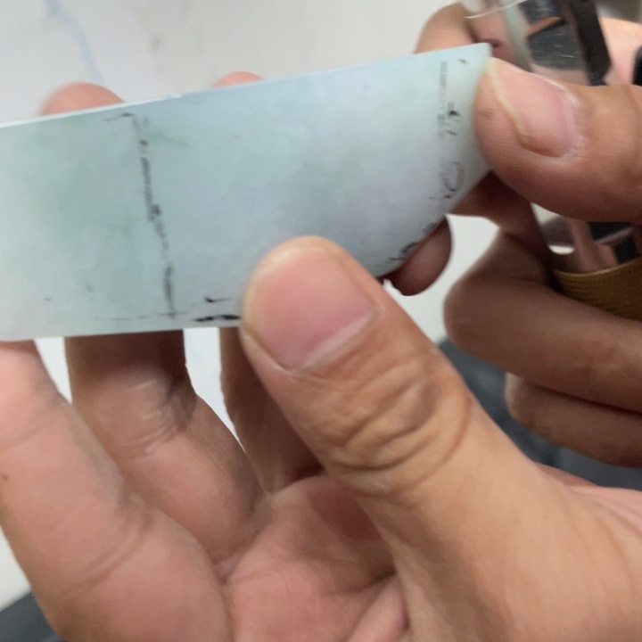 陳***生定制翡翠未镶嵌翡翠